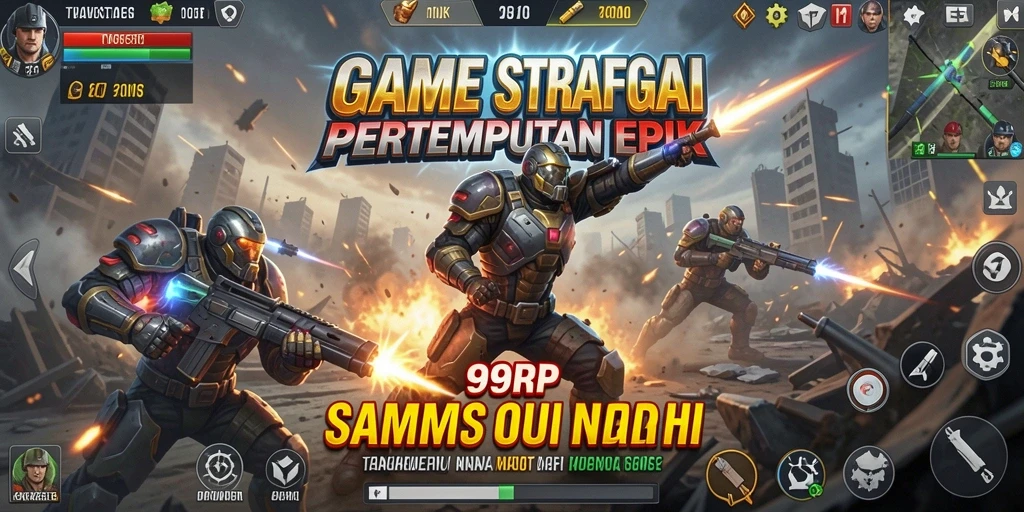Tampilan seru pertempuran di 99RP yang menantang strategi pemain.