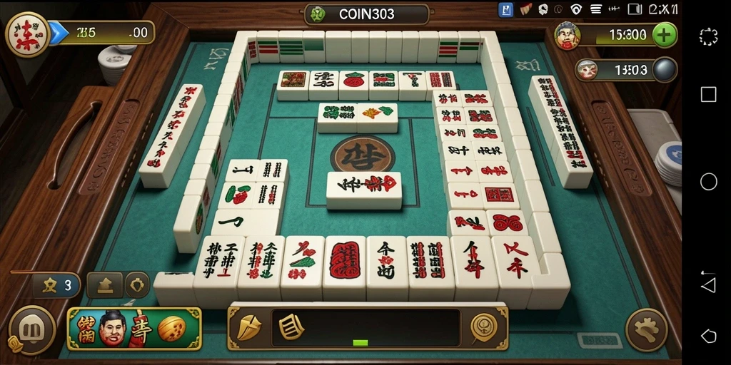 Tampilan gameplay seru dan penuh tantangan dari COIN303.