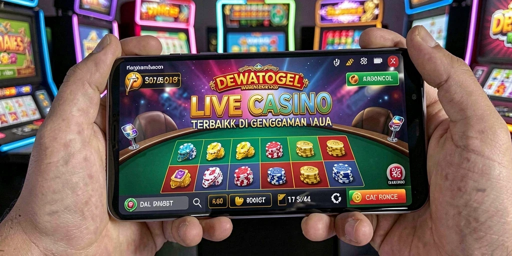 Tampilan menarik dari gameplay DEWATOGEL dengan dealer langsung.