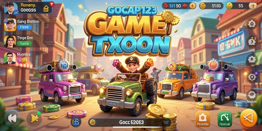 Tampilan gameplay GOCAP123 yang mengasyikkan dan interaktif.