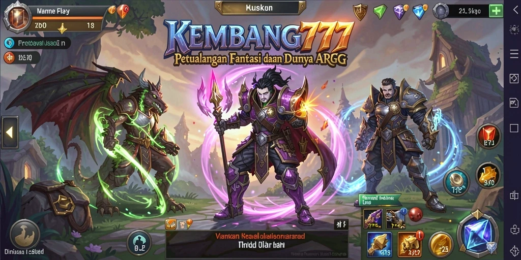 Tampilan aksi pertarungan seru di KEMBANG777