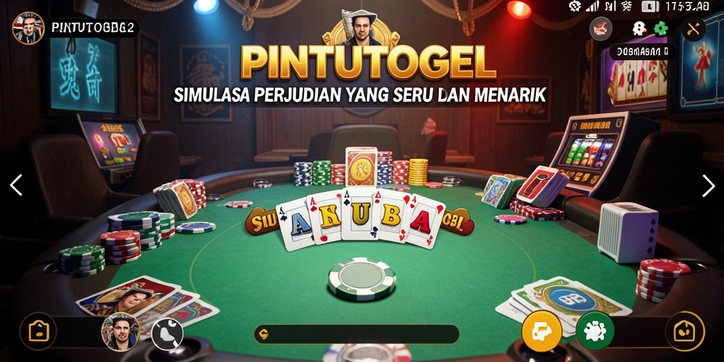 Tampilan gameplay PINTUTOGEL yang menarik dan interaktif.