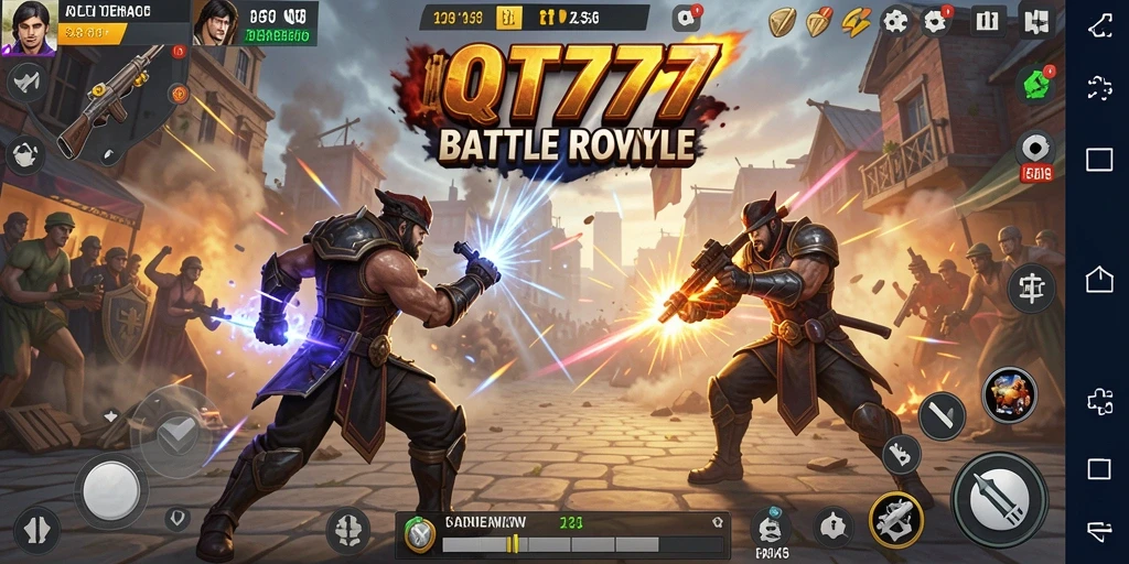 Gameplay intens di QT777 dengan pertempuran strategis dan grafis memukau.