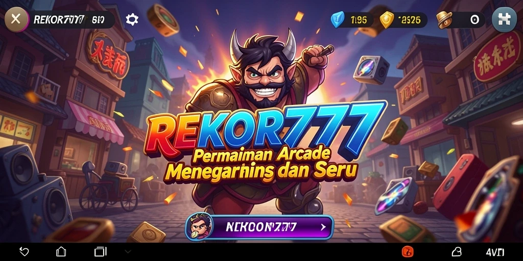 Screenshot gameplay REKOR777 menampilkan aksi seru dalam game Arcade.