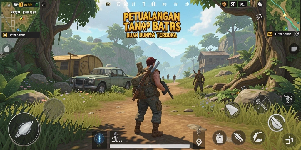 Tampilan menarik dari gameplay Open World RP6789.
