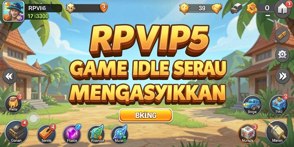 Tampilan gameplay RPVIP5 yang menarik dan penuh warna.