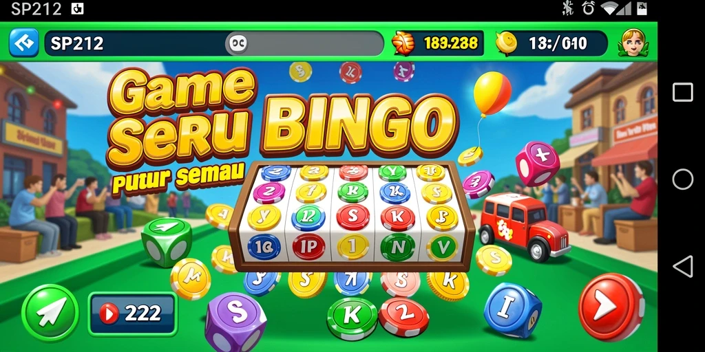 Tampilan screenshot gameplay Bingo yang seru dari SP212.