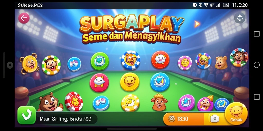 Screenshot utama SURGAPLAY dengan gameplay Bingo yang seru.